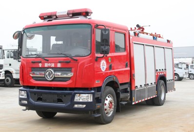 國六5噸東風多利卡D9水罐消防車圖片 國六5噸東風多利卡D9水罐消防車圖片