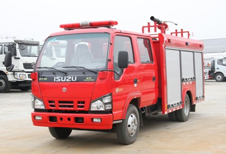 國六2噸慶鈴泡沫消防車圖片 國六2噸慶鈴泡沫消防車圖片