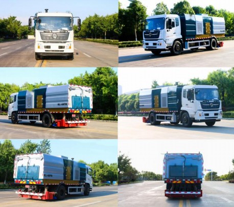 國(guó)六東風(fēng)天錦后置吸塵車 國(guó)六東風(fēng)天錦后置吸塵車