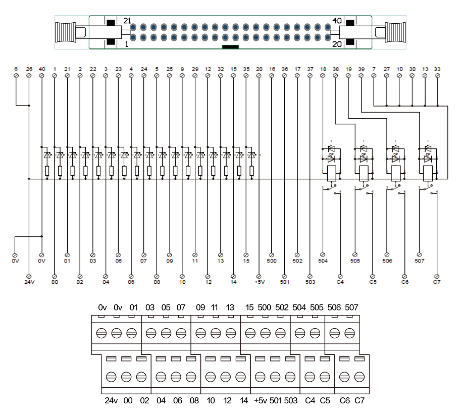 KEYENCE-CPU專用端子臺(tái)-S000